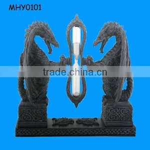 Fighting Dragon Statue Wholesale Resin Hourglass Sandtimer thumbnail-1