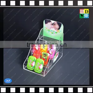 Professional Clear Desk Acrylic Sign Holder Name Display Card Holder for Hotel/office thumbnail-1