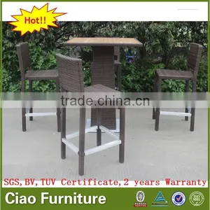 Use Bar Furniture High Table and Chairs Set thumbnail-1