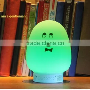 2017 Silicone Portable Touch Speakers Wireless App Led Bluetooth Speaker thumbnail-4