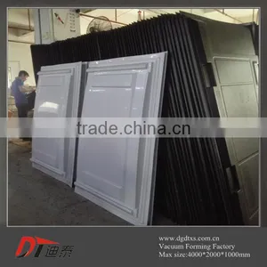 OEM Vacuum Forming Huge Machine White ABS Plastic Cover thumbnail-5