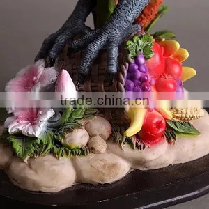 Life Size Animal Statue Garden Big Animal Cock Statue thumbnail-5