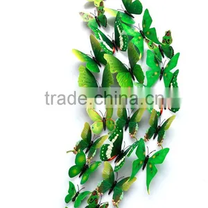 12PCS 3D Butterfly Wall Stickers Decoration Art Decorations 4 Size thumbnail-5