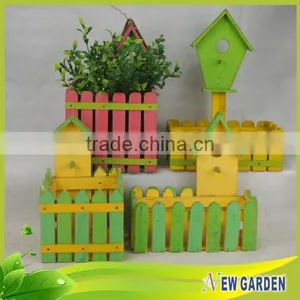 Custom Outdoor Slat Unique French Rectangular Pplanter Box thumbnail-1