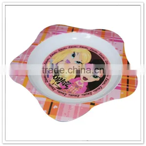 FDA Custom Size Wholesale Christmas Design, Holiday Tableware Unbreakable Melamine Christmas Snowman Bowl thumbnail-6
