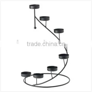 Unique Metal Lantern Stand Candle Holder From Caizhu thumbnail-1