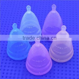 Reusable Fda Medical Women Silicone Ladies Menstrual Cup Reusable Feminine Cup Lady Cup thumbnail-4