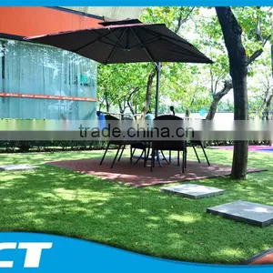 20mm Pure Green Synthetic Turf Garden Grass Lawn L20-UN thumbnail-2