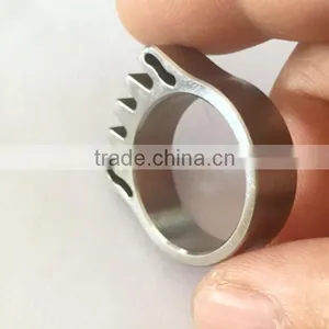 TK-1778 Tactical Gear Survival Tool EDC TC4 Titanium Alloy Self-Defense Ring thumbnail-4