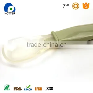100% Food Grade Silicone Baby Spoon thumbnail-6