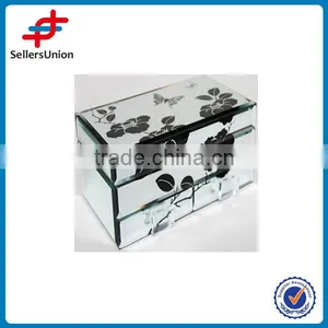 Clear Glass Jewelry Box thumbnail-1