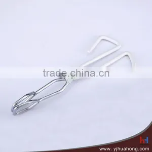 PVC Coating Handle Scissor Tongs,BBQ Tongs HFT-WS04 thumbnail-2