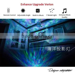 Aurora Master Romantic Relaxing Colorful Ocean Wave Projector With Audio Speaker thumbnail-6