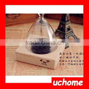 UCHOME New Creative Wooden Holder Magnet Hourglass thumbnail-3