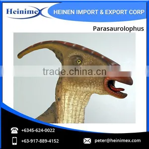 Adventure Park Equipment Animatronic Parasaurolophus Dinosaur for Sale thumbnail-1