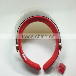 2017 Wholesale Promotional PVC Empty Hat Red uv Protection Caps thumbnail-5