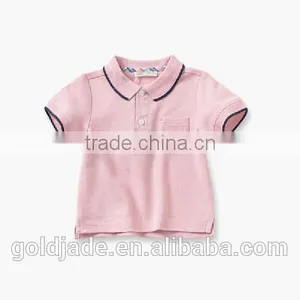 100% Cotton Custom Design Kids T-shirt Wholesale Baby Polo T-shirt thumbnail-2