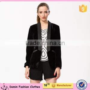 New Arrival Ladies' Long Sleeve Black Blazer / Jacket thumbnail-1