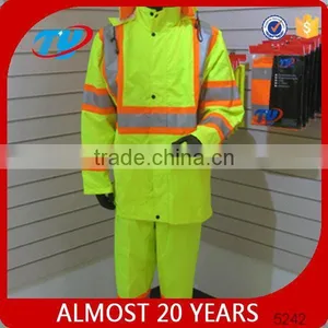Pvc Quilted Bomber Jacket and Waterproof Trousers thumbnail-1