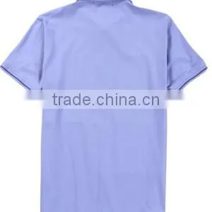 Yarn Dyed Colorblock High Quality Bulk Polo Shirts thumbnail-2