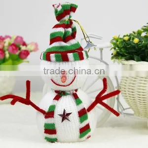 HFR-T314 2015 Christmas Decoration Plush Snowman Christmas Toy thumbnail-1