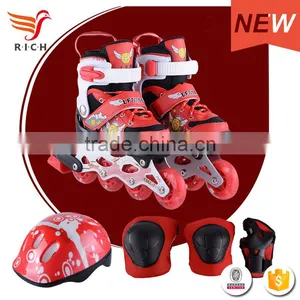 WSJ-X09 2017 Wholesale Customize Kids Wheel Safety Sport Roller Skate Led Shoes thumbnail-1
