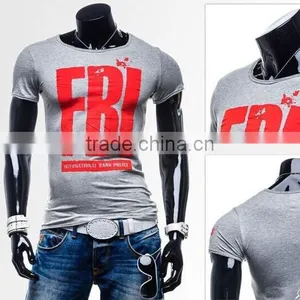 New Style Man Short Sleeve Casual t Shirt , OEM T-shirt Wholesale,Men's Clothing thumbnail-4