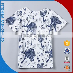Best Price Printed Summer Cotton Short Sleeve t Shirt Kids thumbnail-4