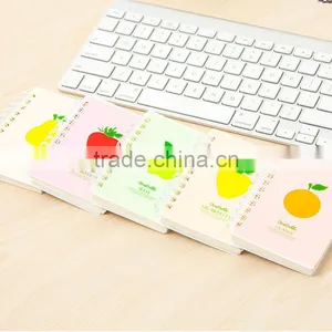 Cute Colors PP Cover Notepad Customizable Wire-o Binding Memo Pad thumbnail-2