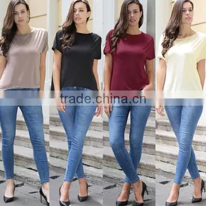 Short Sleeves Custom Printing100% Cotton Custom Women t Shirt thumbnail-1