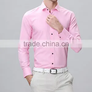 Men Casual Shirts Cotton Fabric Slim Fit Shirts for Men thumbnail-4