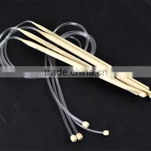 85cm(33.5") Bamboo Afghan Tunisian Crochet Hooks Needles 5.5-10.0mm, Sold per Packet of 5 thumbnail-3