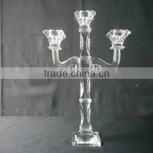 Long-stemmed Glass Candle Hold.. thumbnail-1