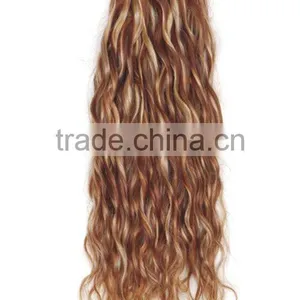 Wholesale Hair Extension/Loose Curl Hair Weft Extensions thumbnail-1