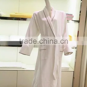 High Quality Waffle Knitted Bath Robe thumbnail-1