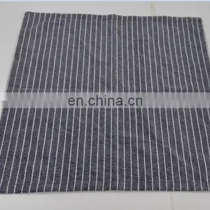 High Quality Linen/cotton Color Weaved Frayed Hem Tea Towels in Stripes in Small Quantities thumbnail-4
