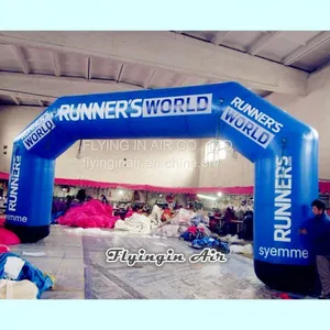 High Quality 10m Blue Advertising Inflatable Arch for Outdoor Event thumbnail-1