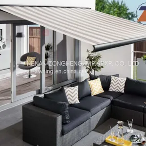 2017 Newest Full Cassette Retractable Awning With Motor thumbnail-1