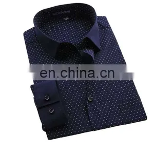 Men's Classic Dress Shirt Custom Made Casual Slim Fit Shirt thumbnail-4
