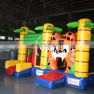 Bouncy Castles Christmas Jumper Inflatable Tiger Games Bounce House thumbnail-3