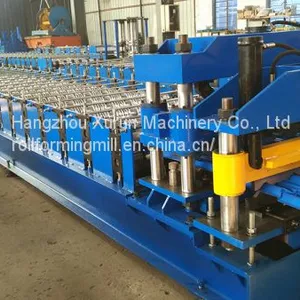 XR27-190-950 Type Steel Sheet Roll Forming Machine for Multi Wave Roof Tile Machine thumbnail-3