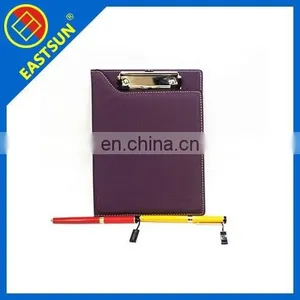 PU File Leather Handmake Fashion Leather File Folder for Office thumbnail-1