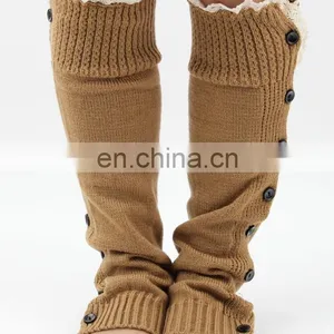 Hot Sale Europe Ladies Knitting Lace Legging thumbnail-6