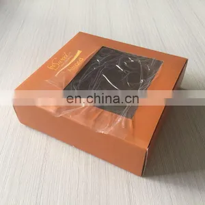 Nice Design Custom Printed Logo Package for Hair Extensions,virgin Hair Packaging Box,custom Hair Extension Boxes thumbnail-1