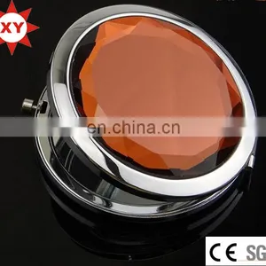 Custom Bling Rhinestone Folding Make-up Mirror for Gifts Set thumbnail-1