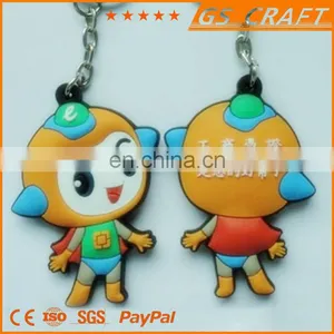 OEM Logo/ China High Quality Hamburger Shaped Fantastic Keyring/keychain thumbnail-4