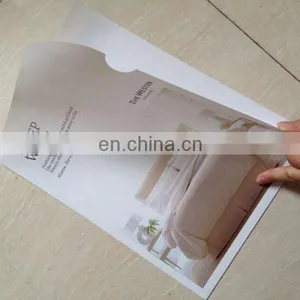 Eco-friendly PP Material Cartoon Character CMYK Printing L-shaped pp File Folder thumbnail-5