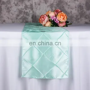 Pintuck Taffeta Table Runner thumbnail-5