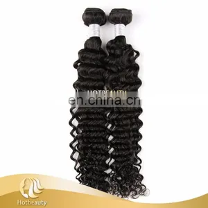 2017 100% Unprocessed Hot Sale Virgin Malaysian Deep Wave Hair thumbnail-5