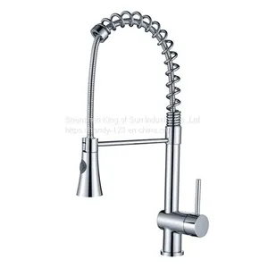 Single Lever Pull Out Kitchen Faucet thumbnail-1